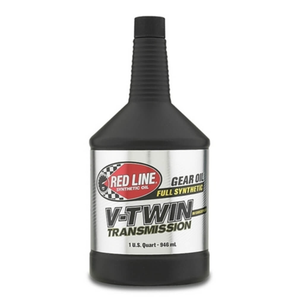 RED LINE OIL 42804 V-Twin Transmission Oil with ShockProof 0.95 L (1 qt) Photo-0 