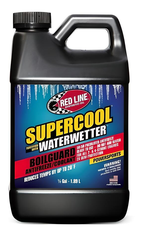 RED LINE OIL 81245 Powersports Coolant SuperCool Boilguard 1.89 L (1/2 gal) Photo-0 