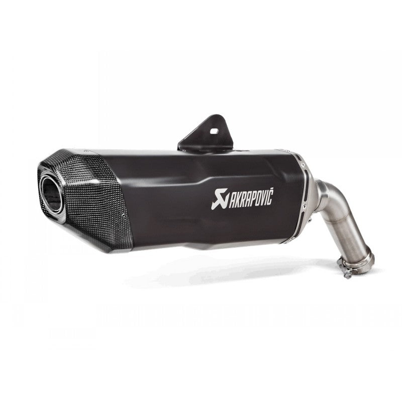 AKRAPOVIC S-B9SO3-HFBFCTBL Slip-On Line (Titanium) for BMW F 800 GS / F 900 GS Adventure 2024- Photo-1 