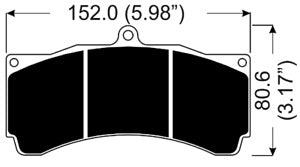 AP RACING CP5070D54-APF404 PAD SET (4)-17,00T Photo-0 