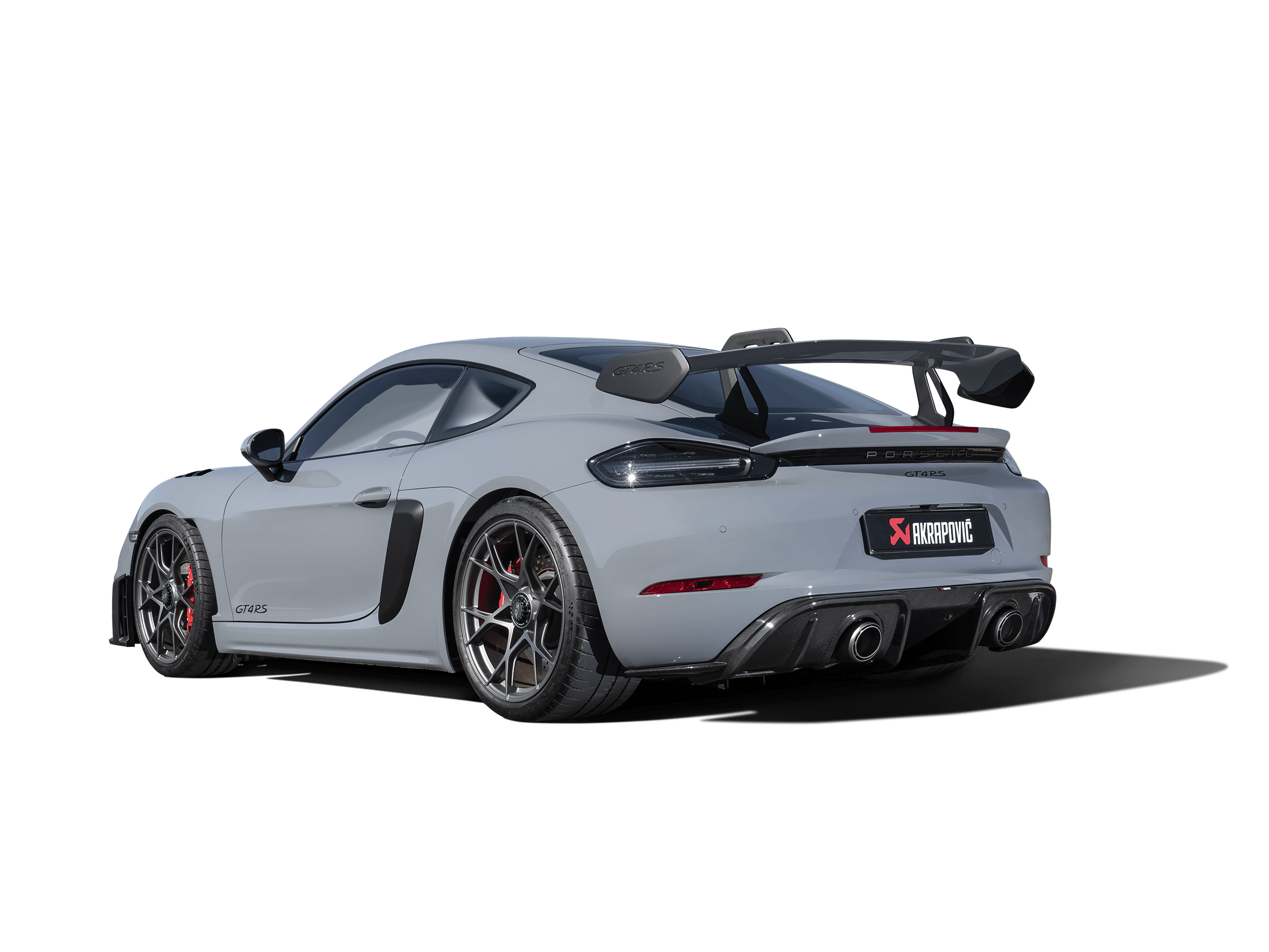 AKRAPOVIC DI-PO/CA/10/G Carbon Fibre Diffuser Rear (High Gloss) for PORSCHE 718 Cayman GT4RS 2022-2024 Photo-3 