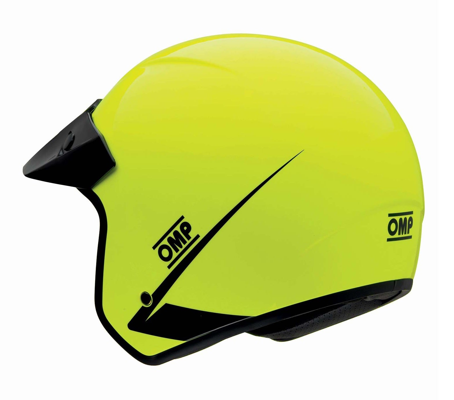 OMP SC0-0607-B01-099-M Helmet STAR (open face), yellow fluo, size M Photo-1 