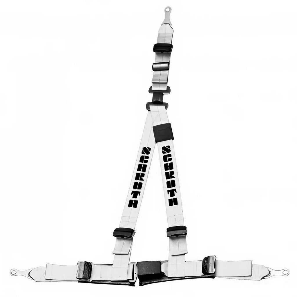 SCHROTH 10019E Seat Belt Rallye 3 ASM 3-Point 50mm Left, Silver Photo-0 