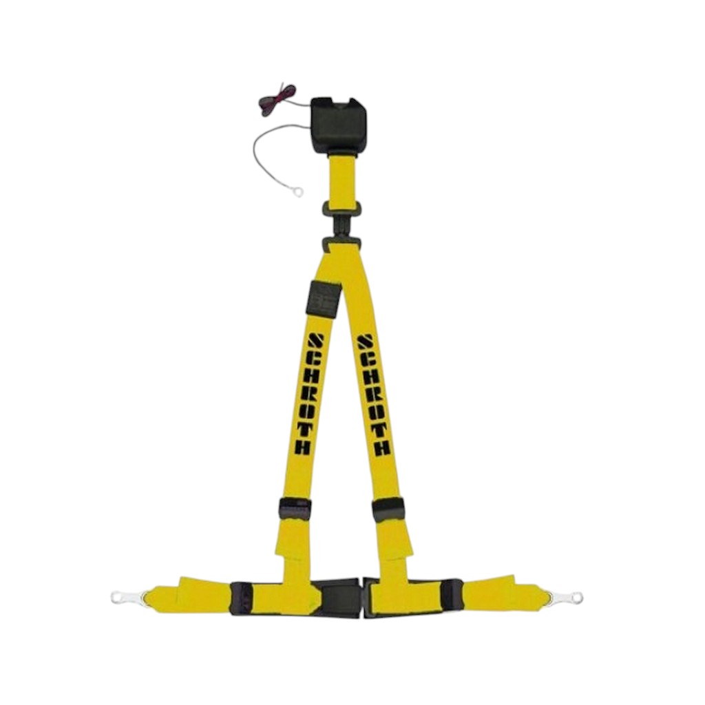 SCHROTH 11013 Seat Belt Autocontrol 2 ASM 3-Point 50mm Left, Yellow Photo-0 