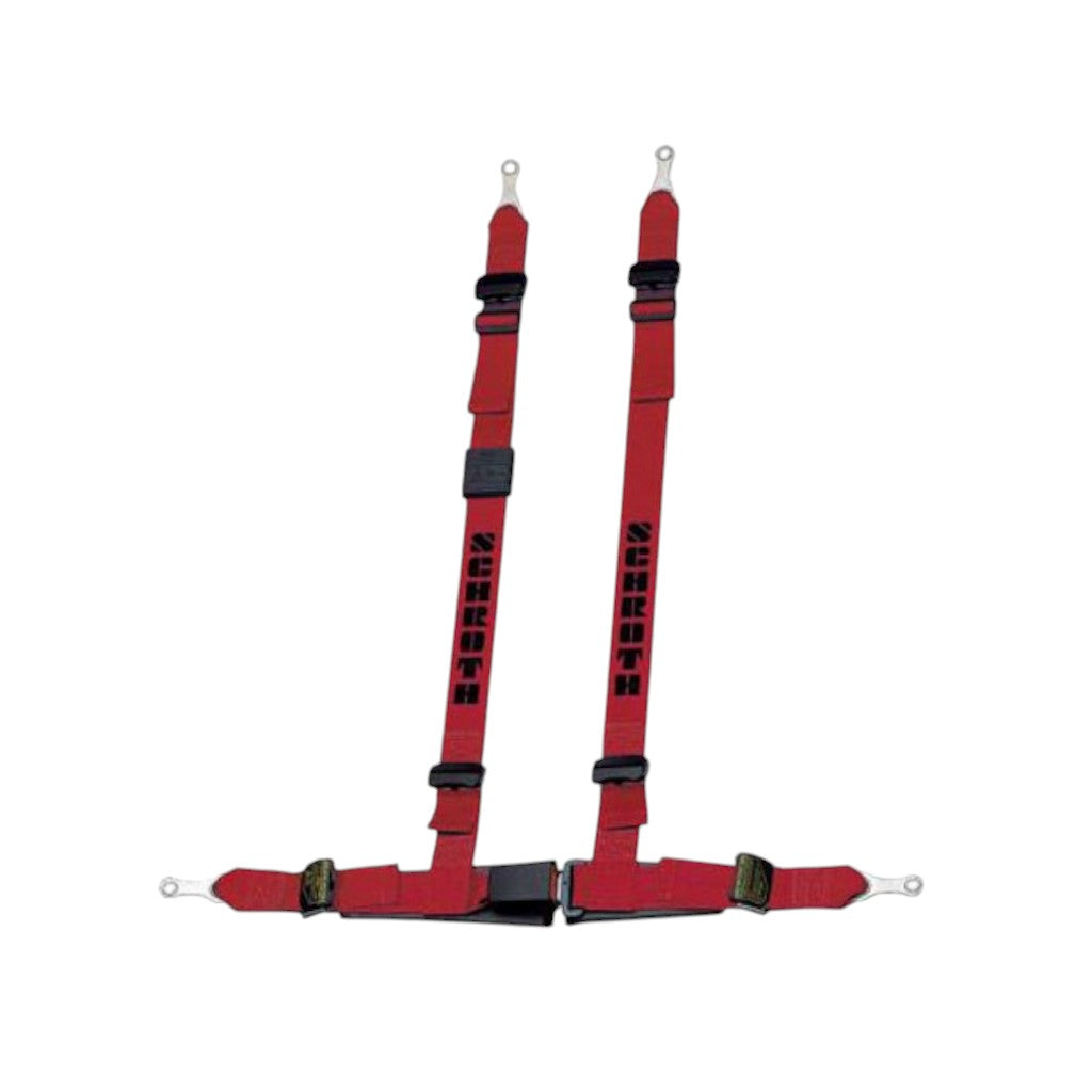 SCHROTH 13542E Racing Harness Rallye Cross ASM 4-Point 50mm Right, Red Photo-0 