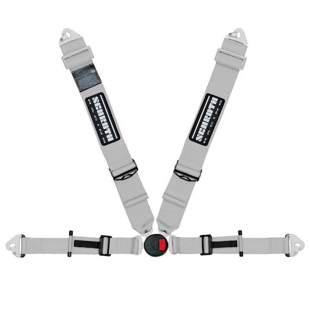SCHROTH 25971 Racing Harness Profi 2-FE ASM Pull Down 4-Point Right, Silver Photo-0 