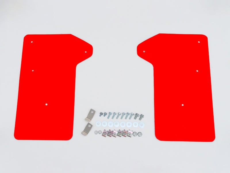 CUSCO 6A8 851 RR Mud Flaps Rear (red) for SUBARU Forester (SK5) 2020- Photo-0 