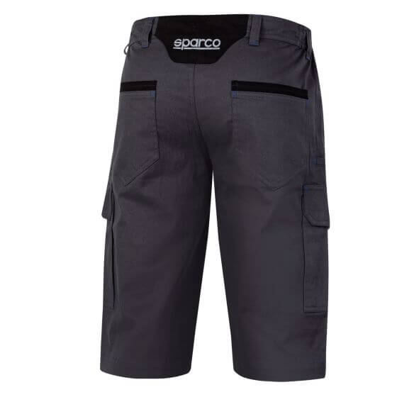 SPARCO 02410GS4XL BERMUDA Mechanics shorts, grey, size XL Photo-1 