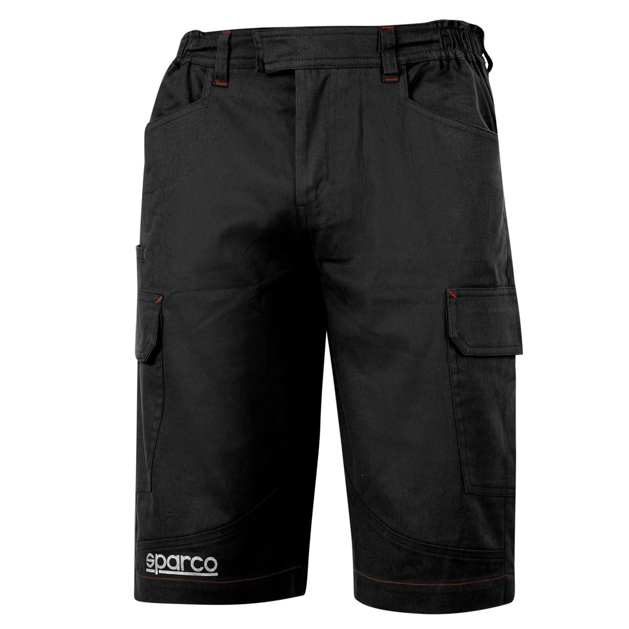 SPARCO 02410NR5XXL BERMUDA Mechanics shorts, black, size XXL Photo-0 