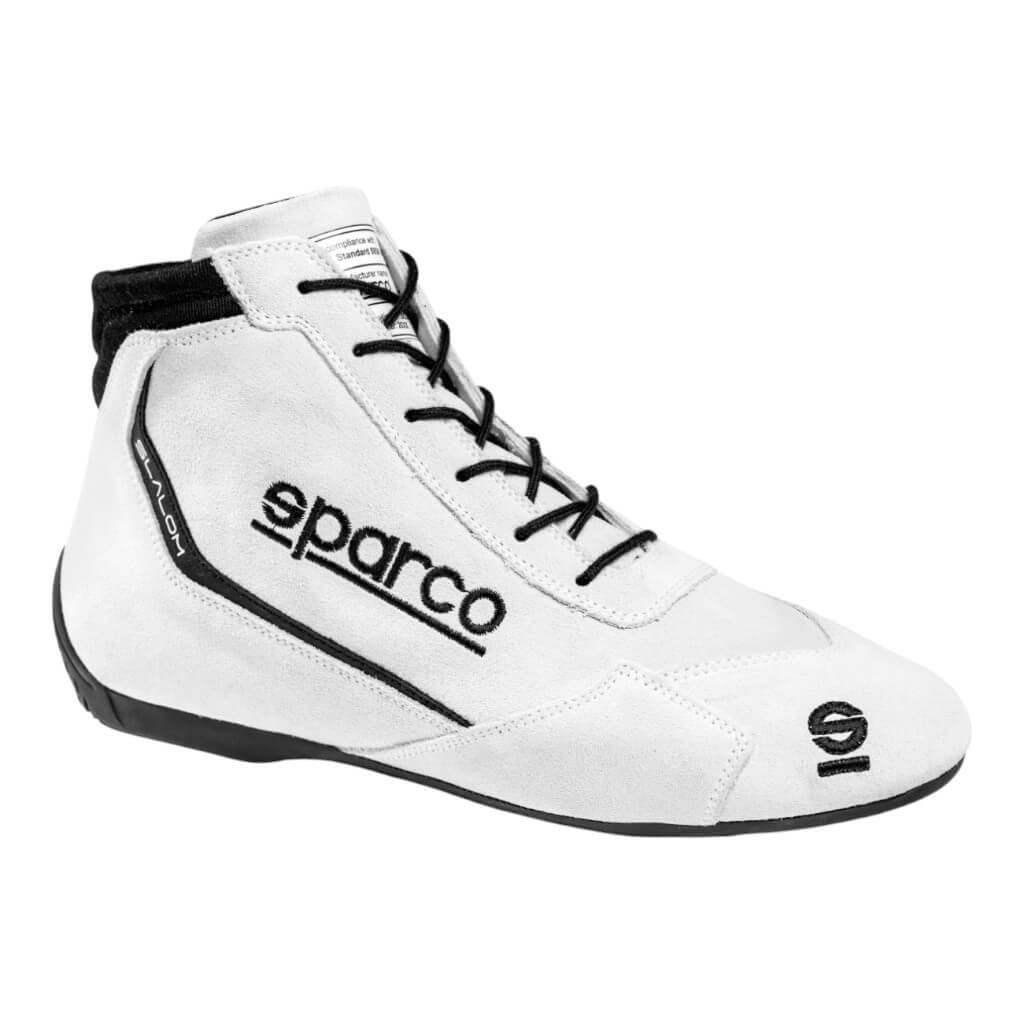 SPARCO 00129544BI Racing Shoes Slalom 2022, White, Size 44 Photo-0 