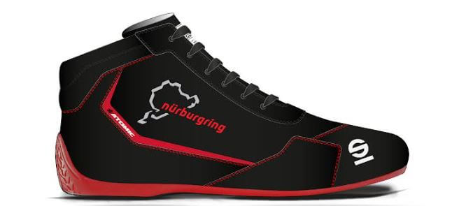SPARCO 001295SP_NBR40 Shoes Slalom Nurburgring Edition black/red Size 40 Photo-2 