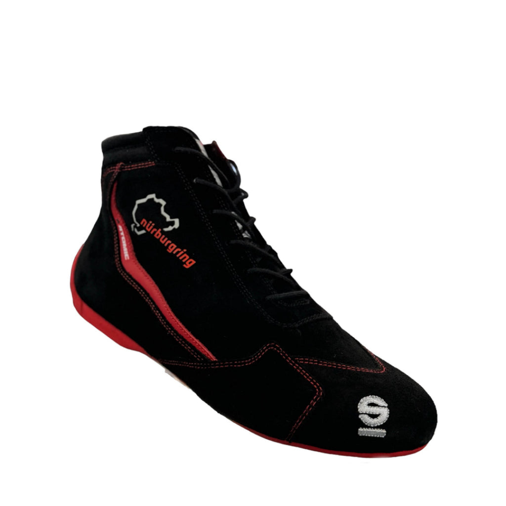 SPARCO 001295SP_NBR44 Shoes Slalom Nurburgring Edition, Black / Red, Size 44 Photo-2 