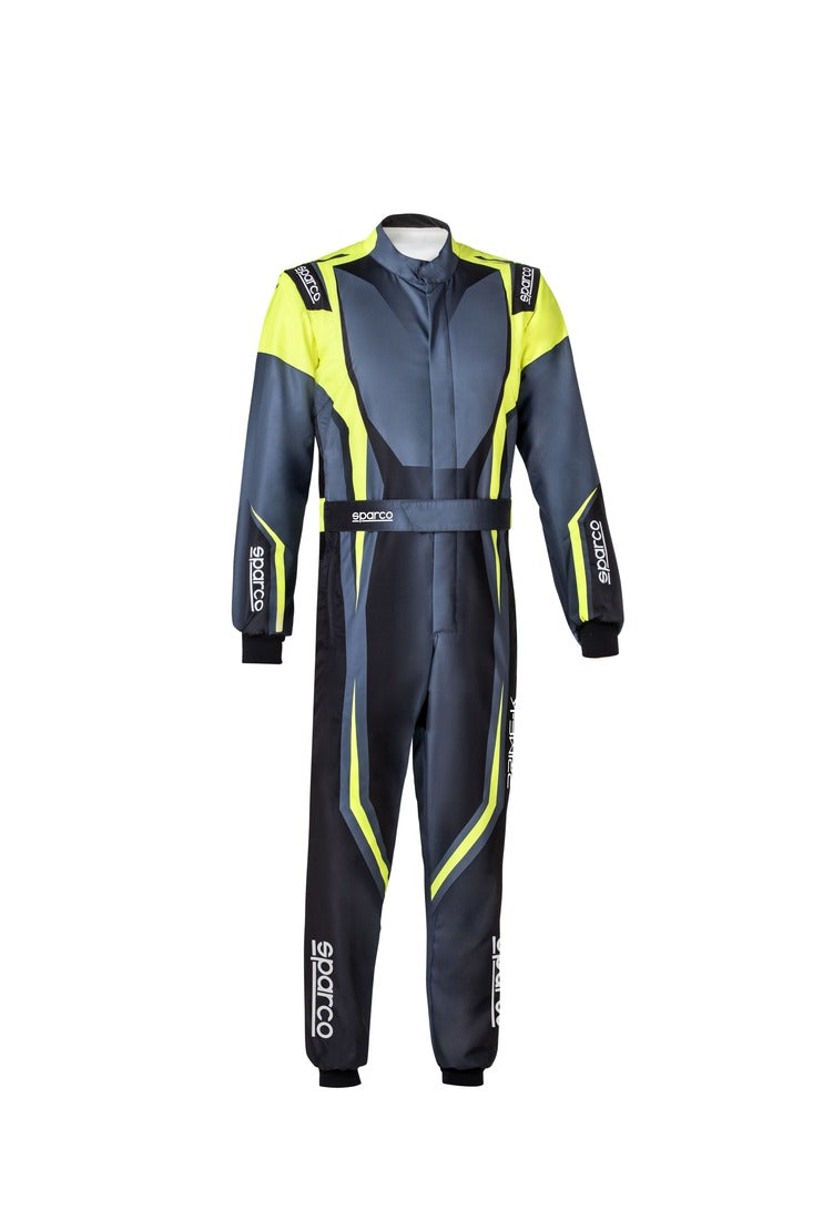 SPARCO 00231044NRGF Karting suit PRIME K 8877-2022 black/yellow 44 Photo-0 