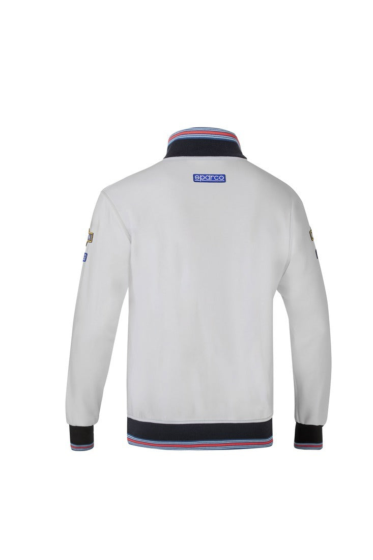 SPARCO 01278MRGR1S Full zip sweatshirt MARTINI RACING grey S Photo-1 