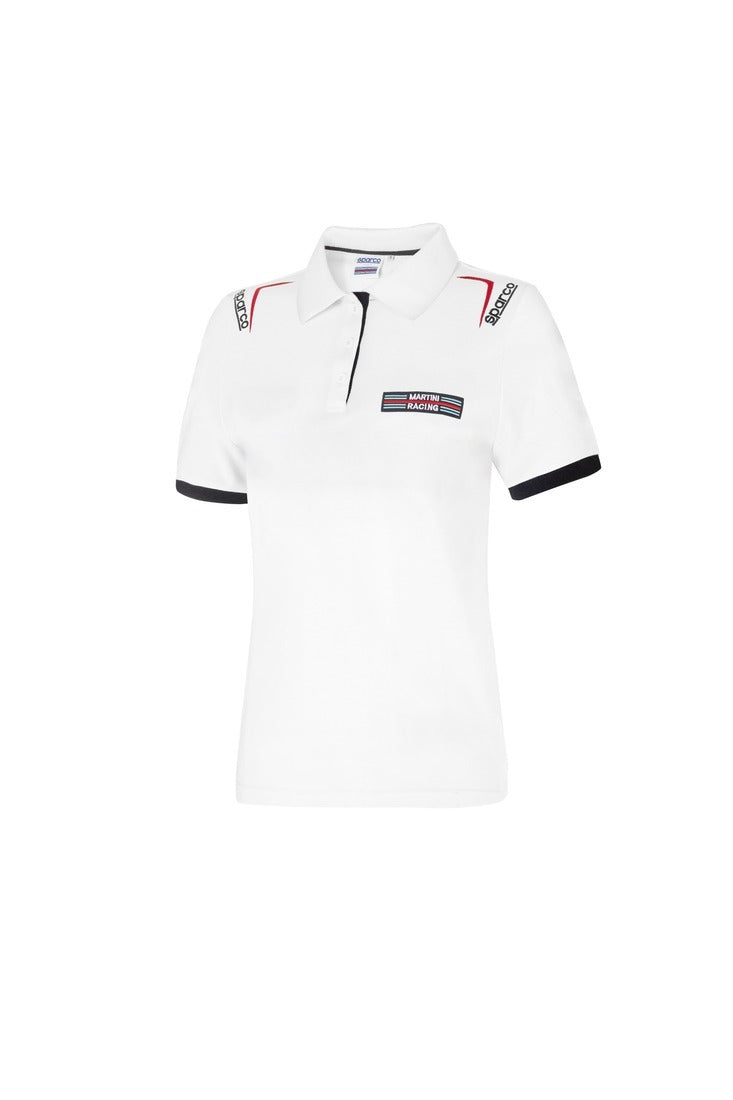 SPARCO 013034MRBI3L Polo replica MARTINI RACING lady white L Photo-0 