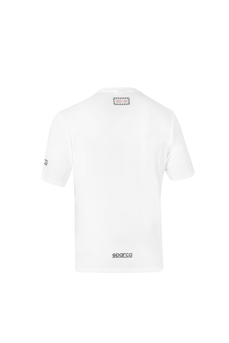 SPARCO 013039TFBI3L T-shirt TARGA FLORIO #T1 white L Photo-1 