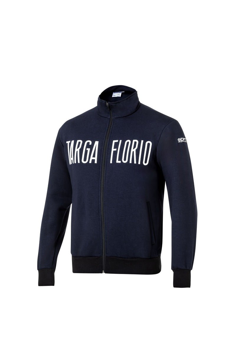 SPARCO 013042TFBM6XXX Full zip sweatshirt TARGA FLORIO #F2 navy blue 3XL Photo-0 