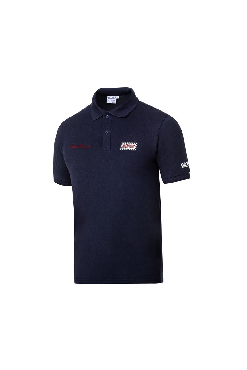 SPARCO 013045AMBM3L Polo TF ARTURO MERZARIO #AM2 navy blue L Photo-0 