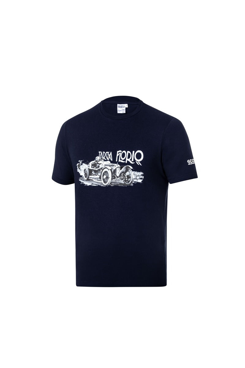 SPARCO 013047TFBM1S T-shirt TARGA FLORIO #T2 navy blue S Photo-0 