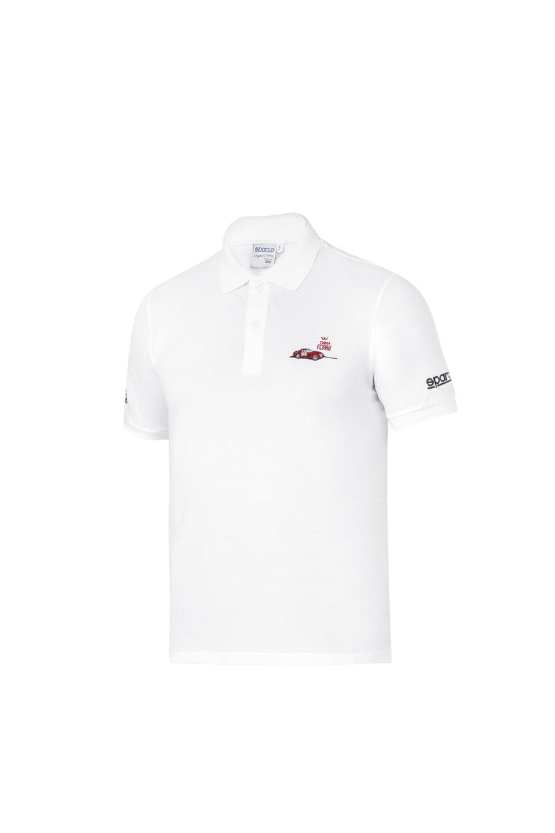 SPARCO 013048TFBI5XXL Polo TARGA FLORIO #P2 white 2XL Photo-0 