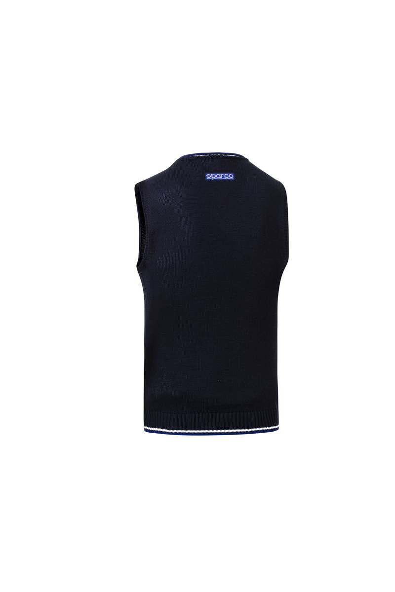 SPARCO 013052BM0XS Knitted cotton vest navy blue XS Photo-1 