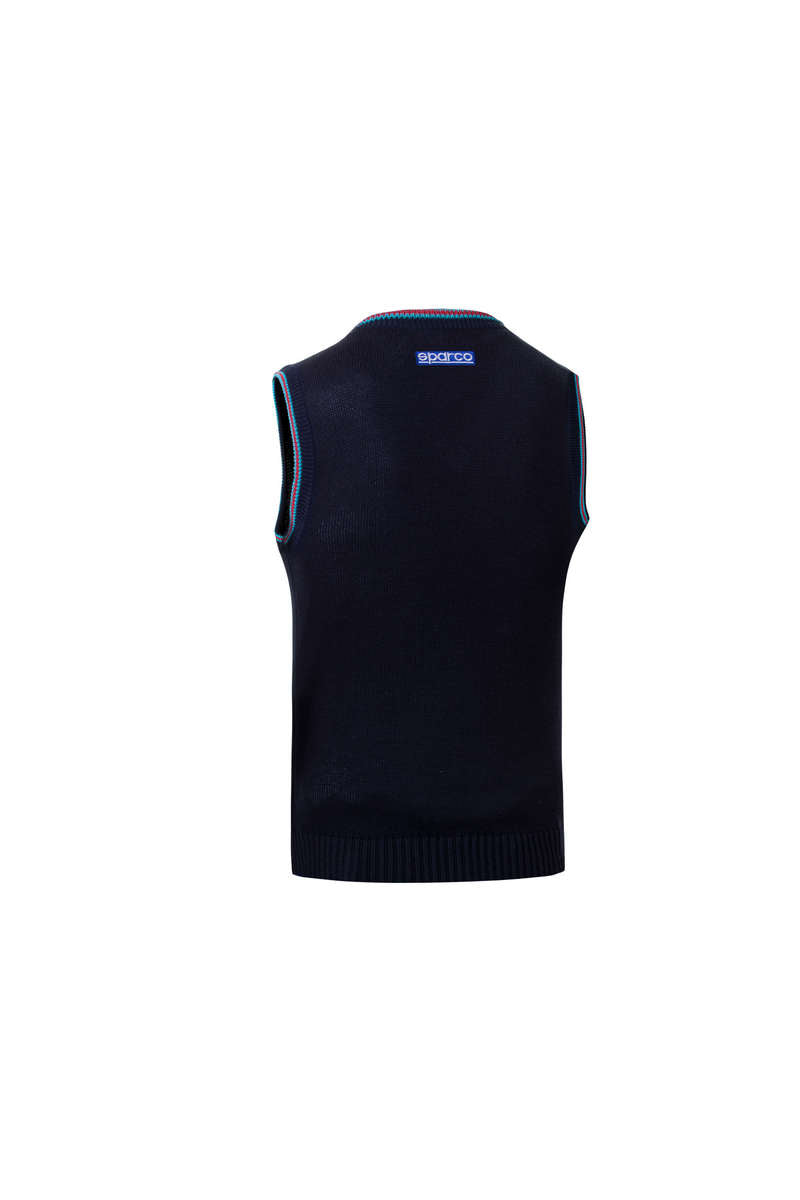 SPARCO 013052MRBM0XS Knitted cotton vest MARTINI RACING navy blue XS Photo-1 