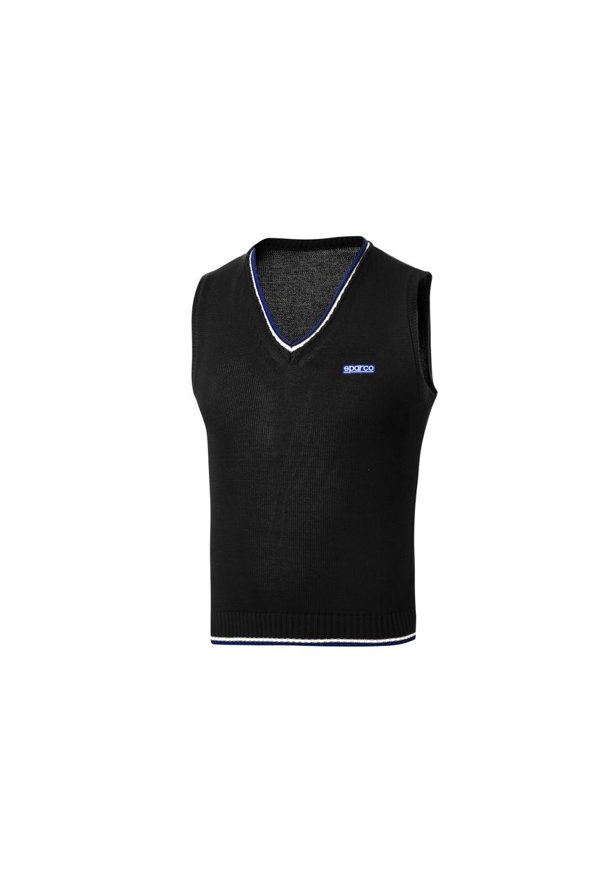 SPARCO 013052NR6XXX Knitted cotton vest black 3XL Photo-0 