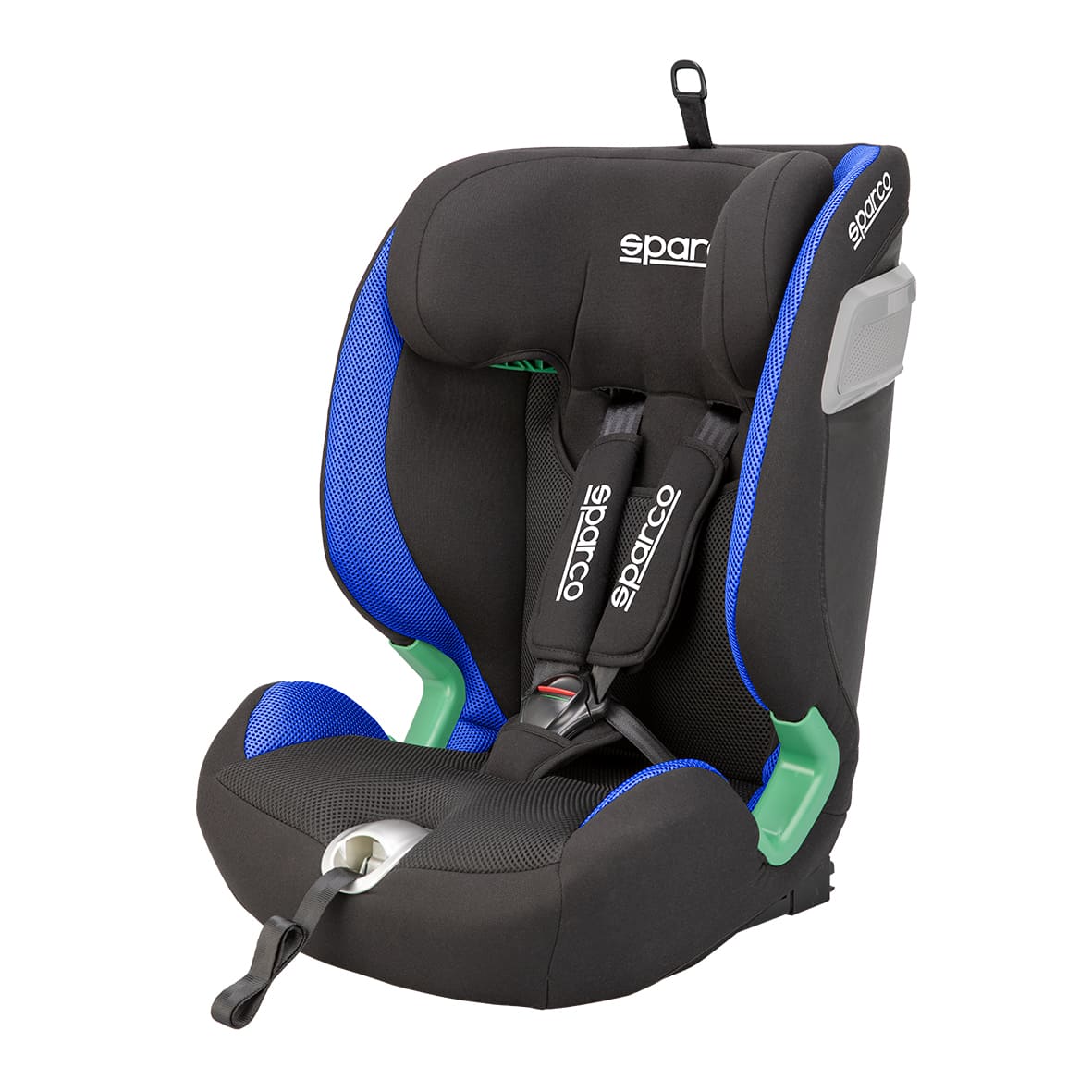 SPARCO 01927KIAZ SK5000I CHILD SEAT (ECE R129/03 - 76-150cm) blue Photo-0 