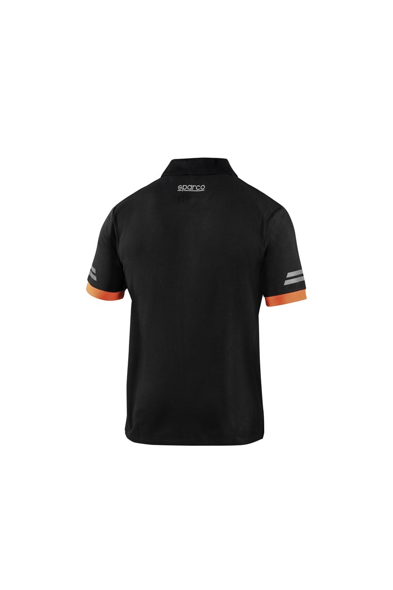 SPARCO 02415NRAF3L Mechanic's tech Polo TW black/orange L Photo-1 