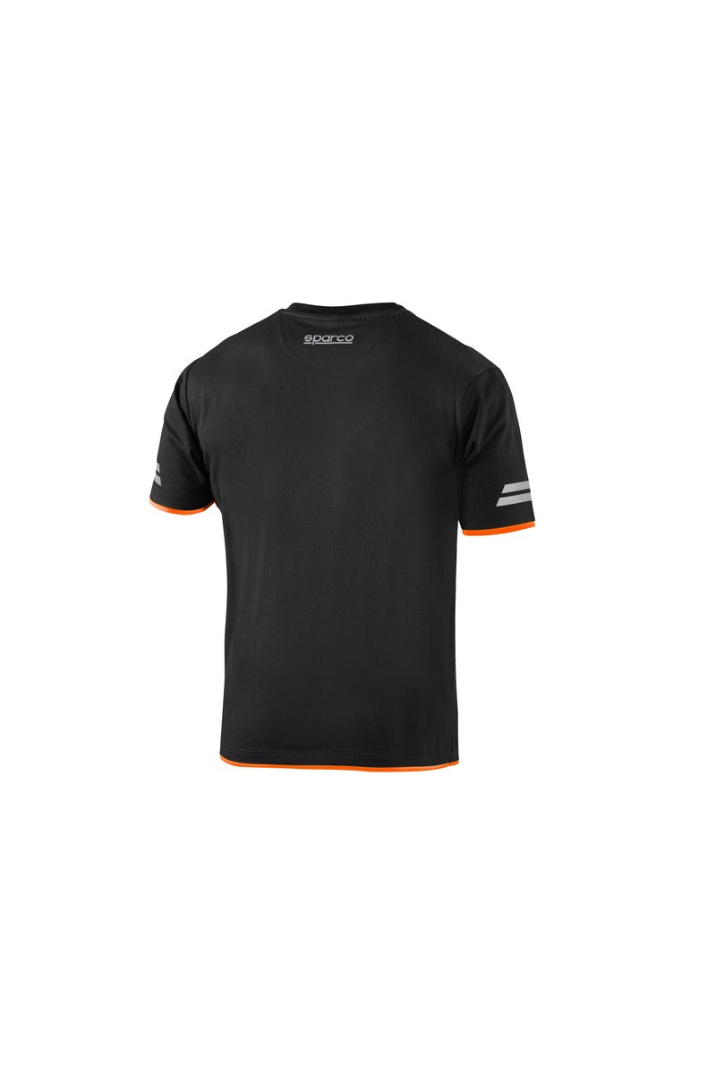 SPARCO 02416NRAF0XS Mechanic's tech T-shirt TW black/orange XS Photo-1 