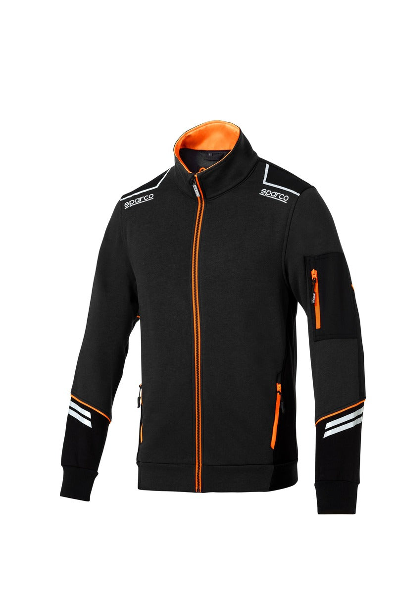 SPARCO 02429NRAF0XS Mechanic's tech full zip TW black/orange XS Photo-0 