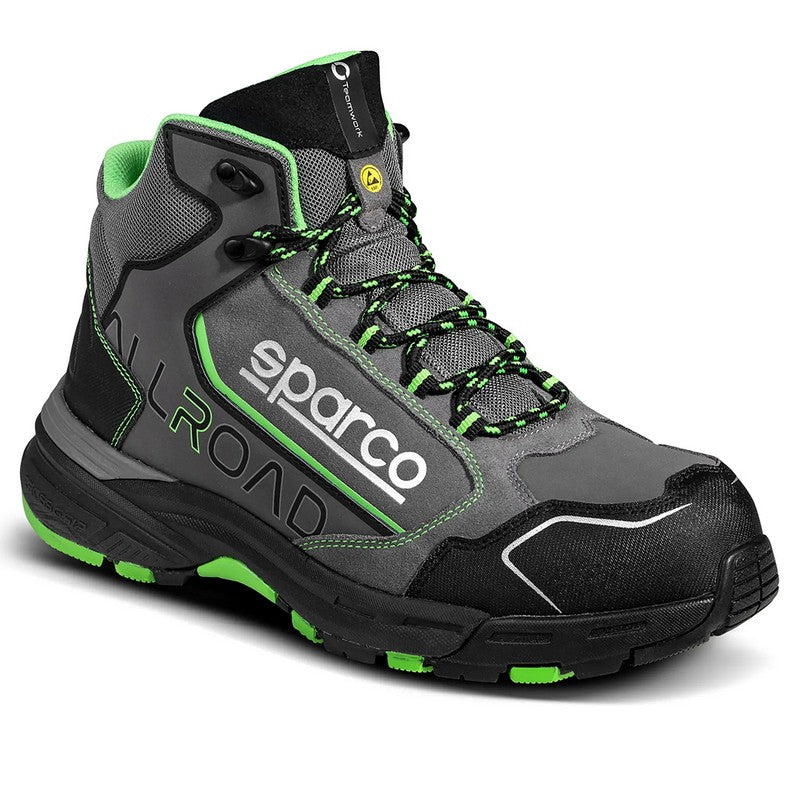 SPARCO 0752946GSVF Shoes Allroad-H Leap S3 ESD Grey/Green 46 Photo-0 