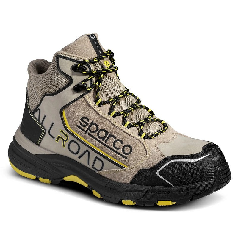 SPARCO 0752945TAGI Shoes Allroad-H Stone S3 ESD Tan/Yellow 45 Photo-0 