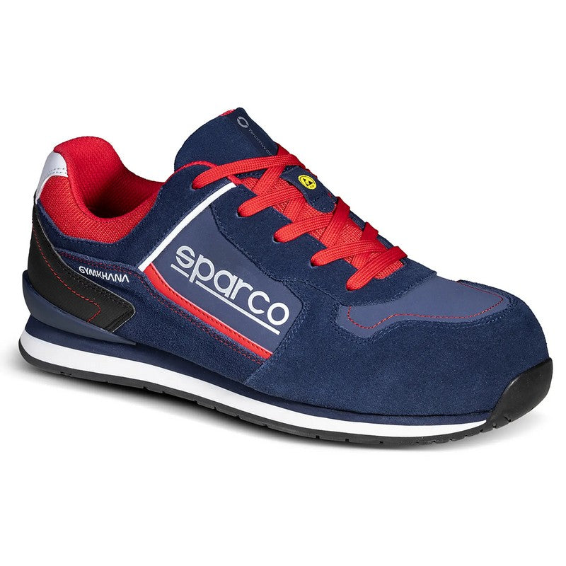 SPARCO 0753548BMRS Shoes Gymkhana Tacoma S3 ESD blue marine/red 48 Photo-0 