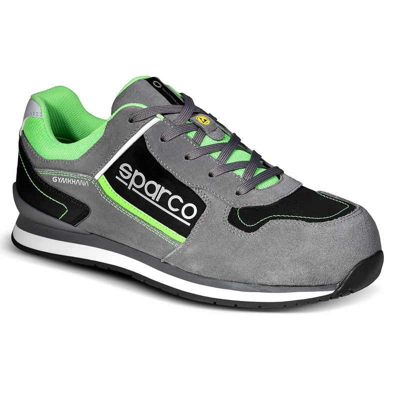 SPARCO 0753539GSVF Shoes Gymkhana Сhester S3 ESD Grey/Green 39 Photo-0 