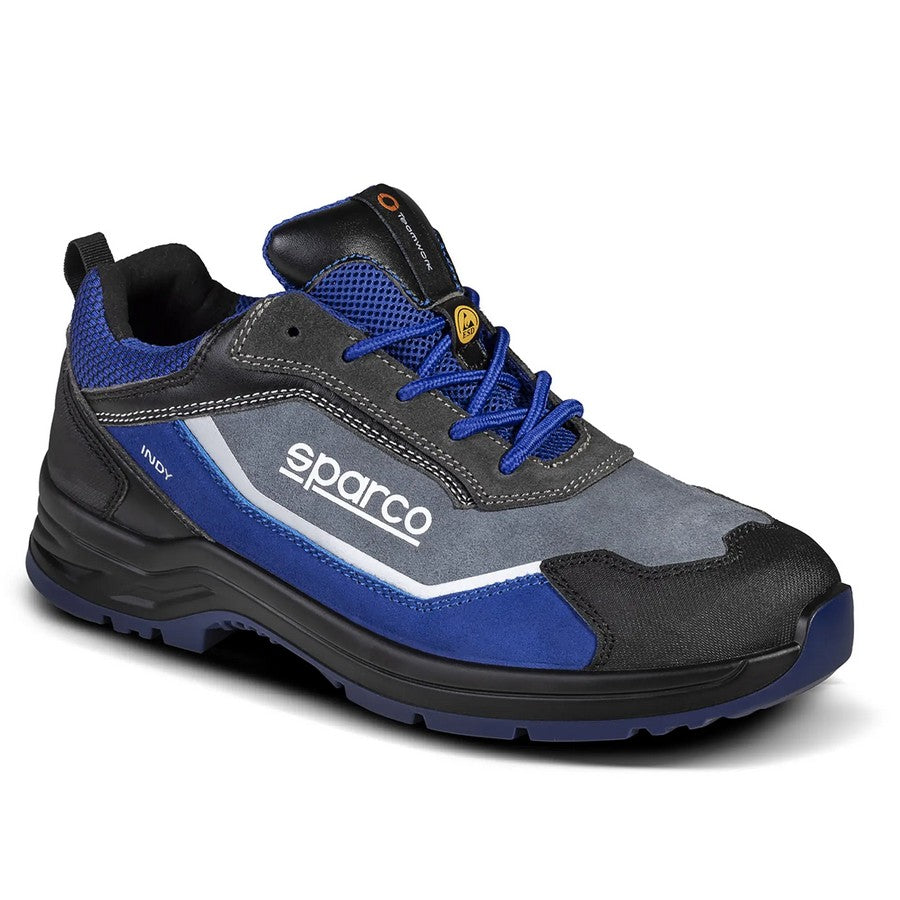 SPARCO 0753737GSAZ Shoes Indy Charlotte S3 ESD Dark Grey/Blue 37 Photo-0 