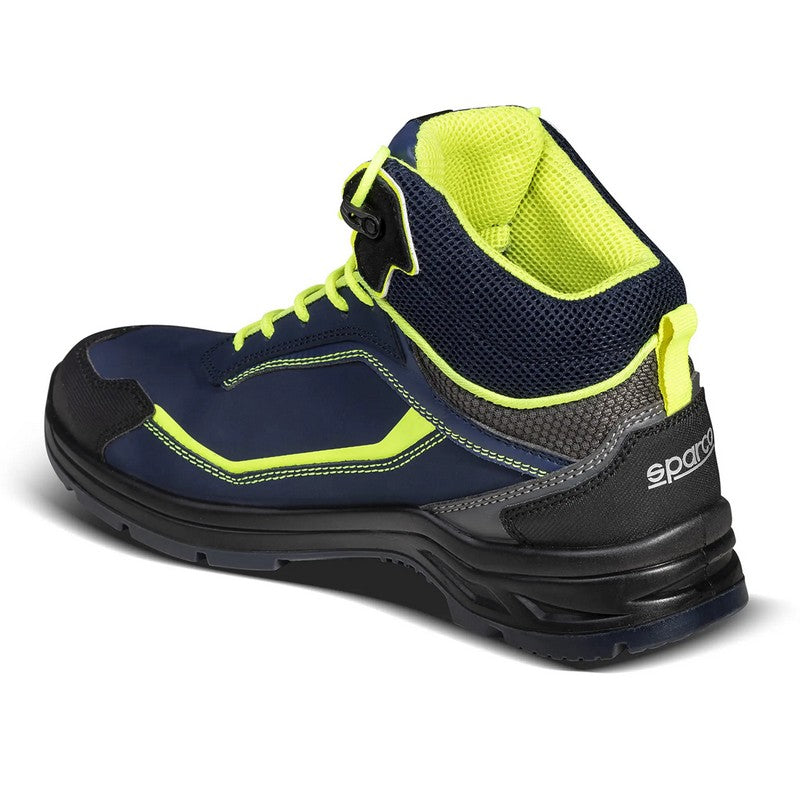 SPARCO 0754144BMGF Shoes Indy-H Richmond S3 ESD Blue marine/Yellow fluo 44 Photo-1 