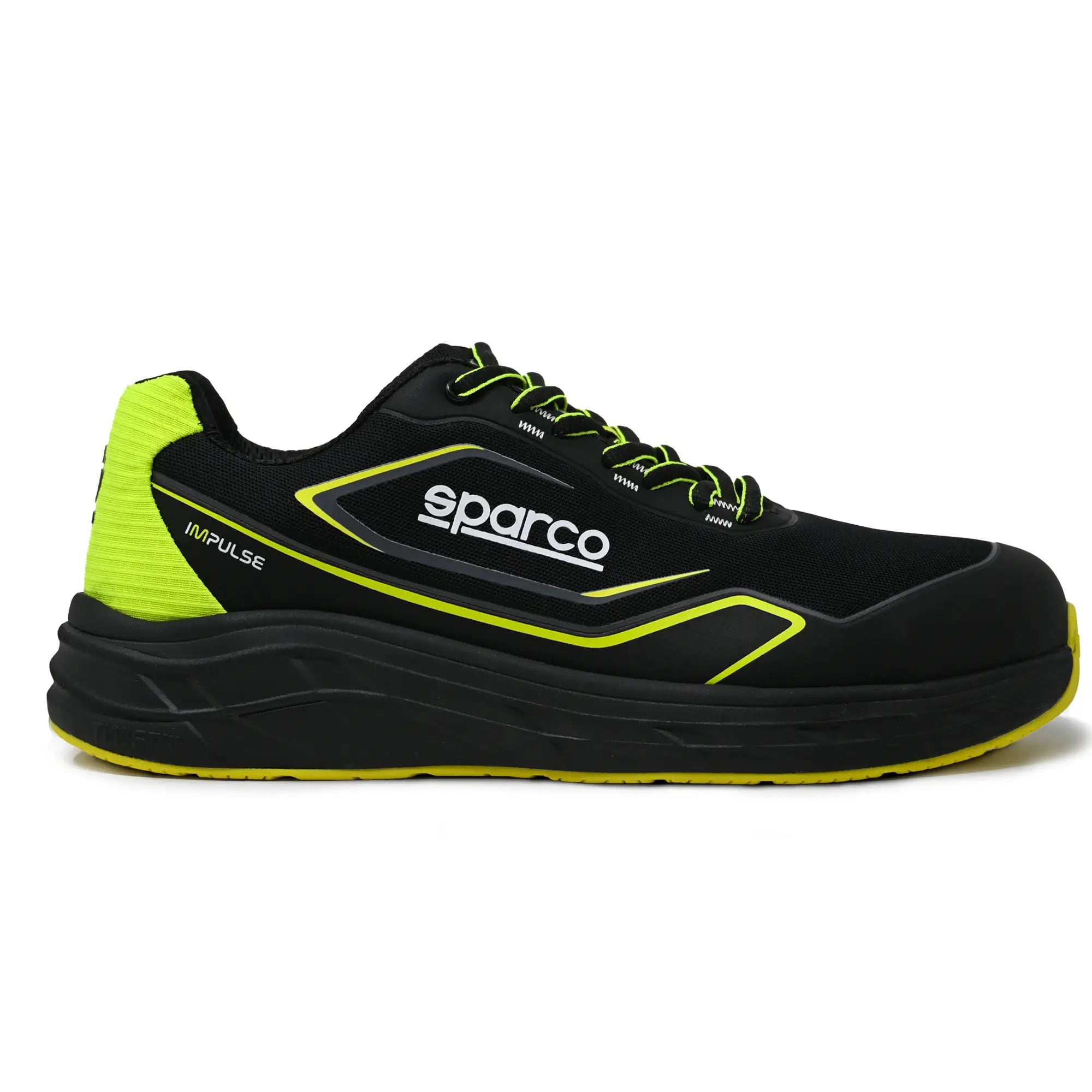 SPARCO 0754537NRGF Shoes Impulse Luton S1PS ESD Black/Yellow fluo 37 Photo-0 