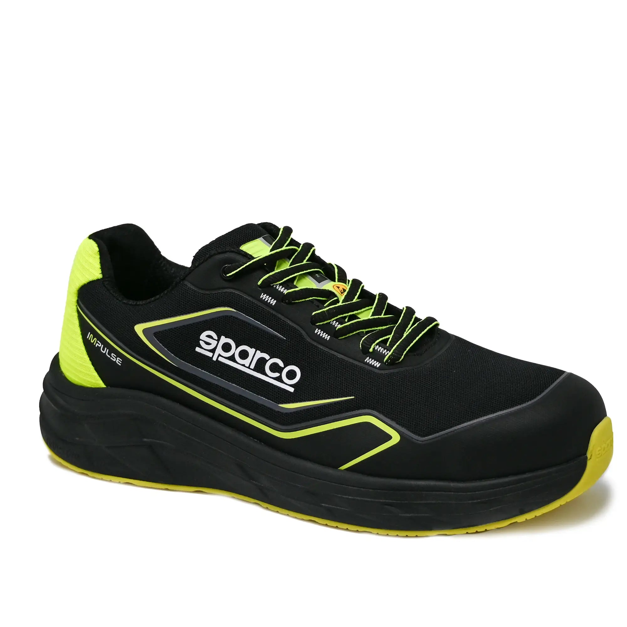 SPARCO 0754548NRGF Shoes Impulse Luton S1PS ESD Black/Yellow fluo 48 Photo-2 