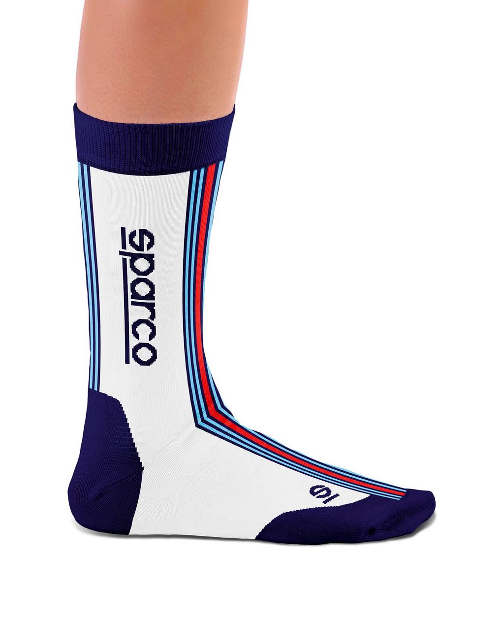 SPARCO 099145MRBIBMN1 Iconic design socks MARTINI RACING navy blue/white 36-40 Photo-0 