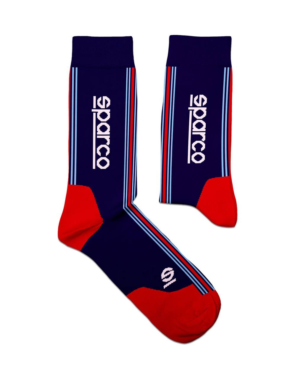 SPARCO 099145MRBMRSN1 Iconic design socks MARTINI RACING navy blue/red 36-40 Photo-2 