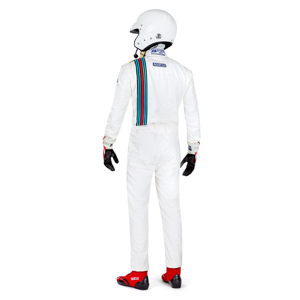 SPARCO 001144V60BI Racing suit COMPETITION VINTAGE R567, FIA 8856-2018, white, size 60 Photo-1 