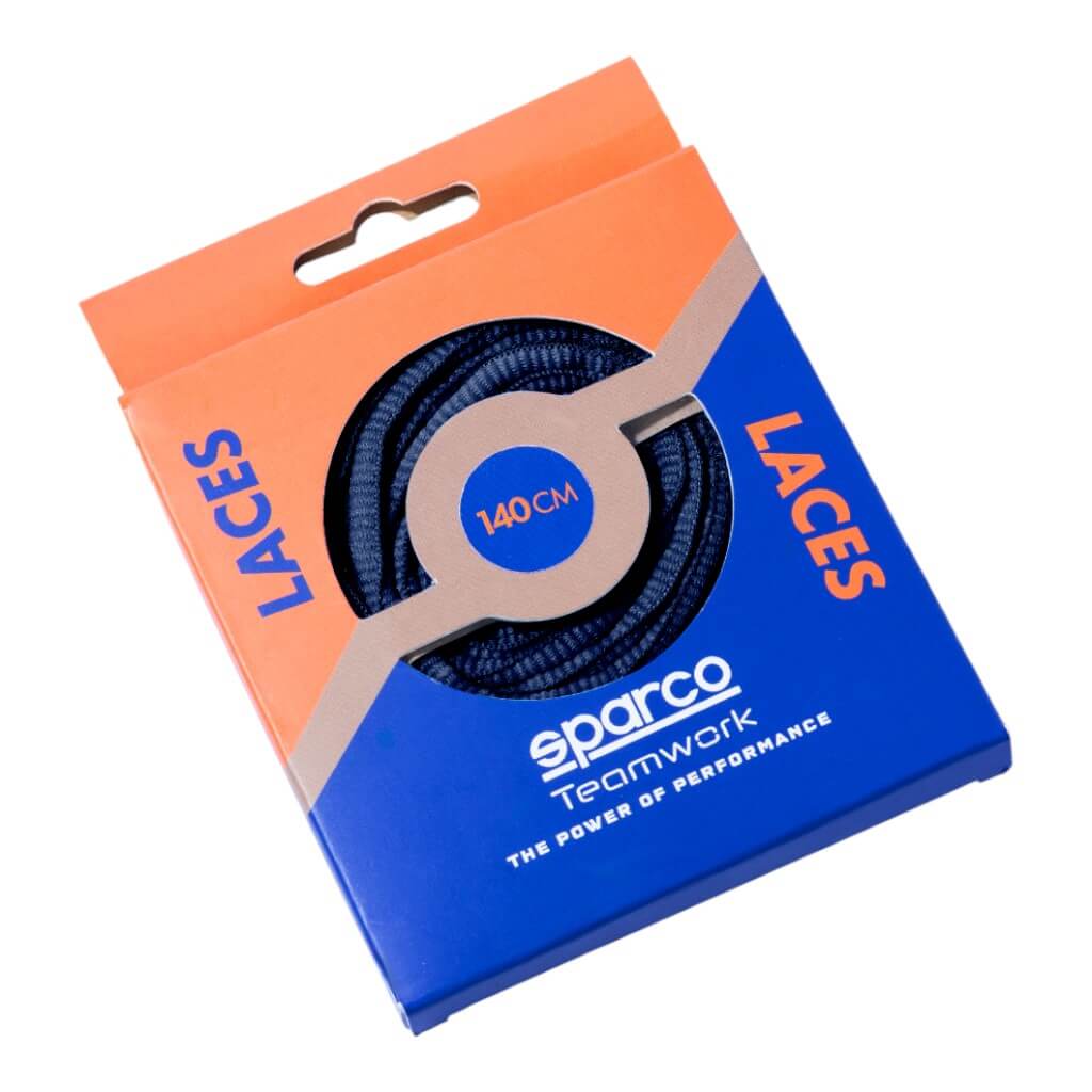 SPARCO BAT0024B0N02140 Shoes Laces TW ST V1, Blue, Size 140 Photo-0 