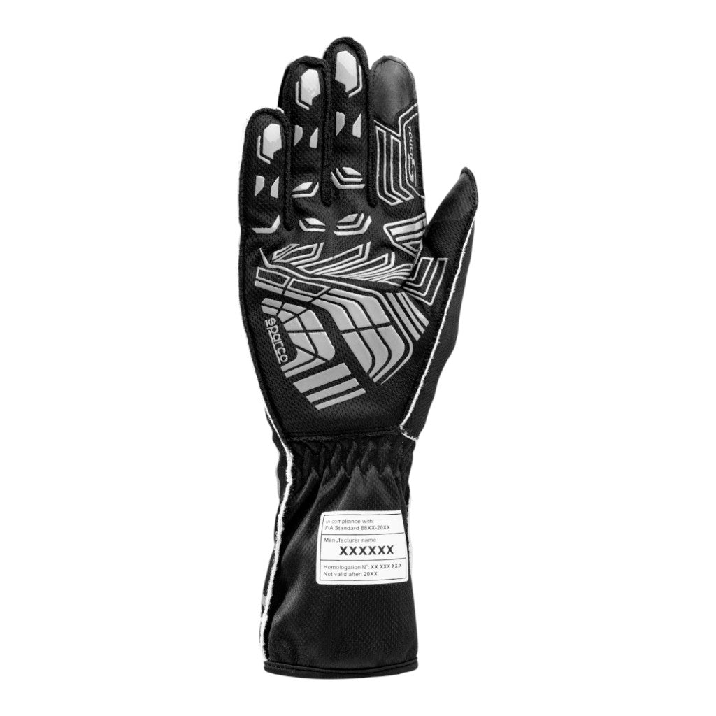 SPARCO BKG0006B0K10009 Karting Gloves K-Arrow+ WP, Black/Grey, Size 9 Photo-1 