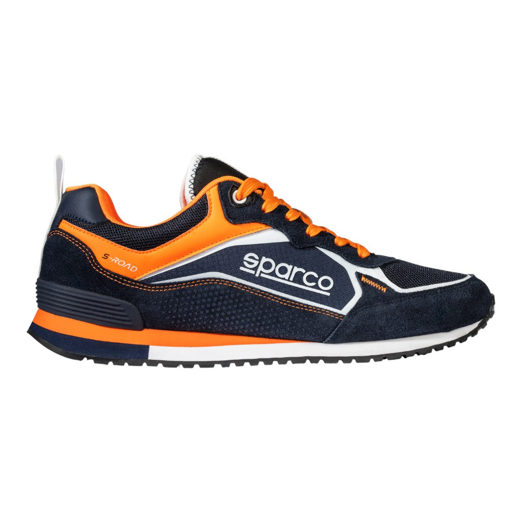 SPARCO BMB0001B0N12043 Lifestyle Shoes S-Road, Blue/Orange, Size 43 Photo-2 