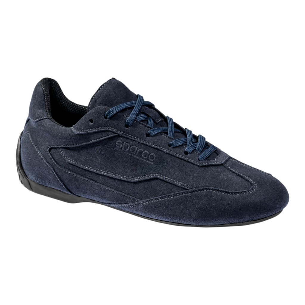 SPARCO BMB0018B0N02042 Lifestyle Shoes S-Drive Suede, Blue, Size 42 Photo-0 