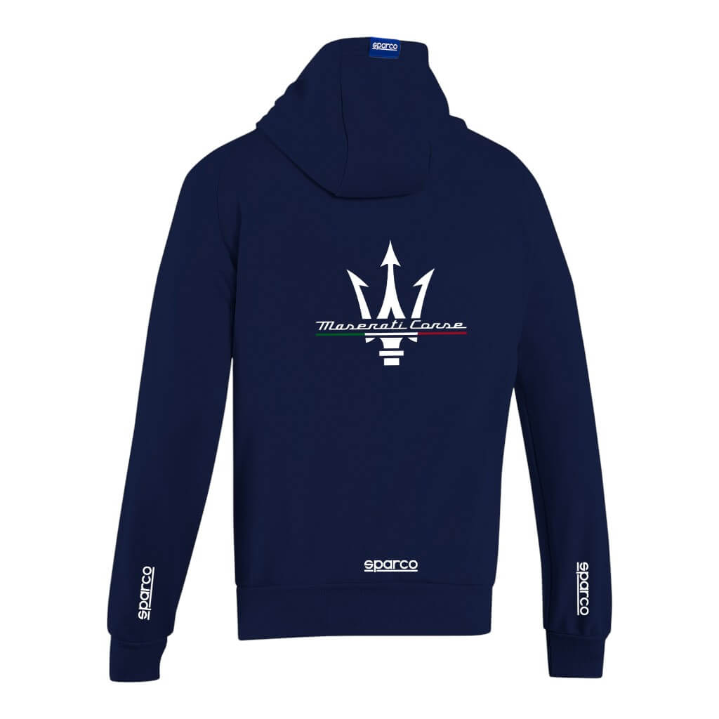 SPARCO BMF0032J0N0200S Hoodie Maserati, Blue, Size S Photo-1 