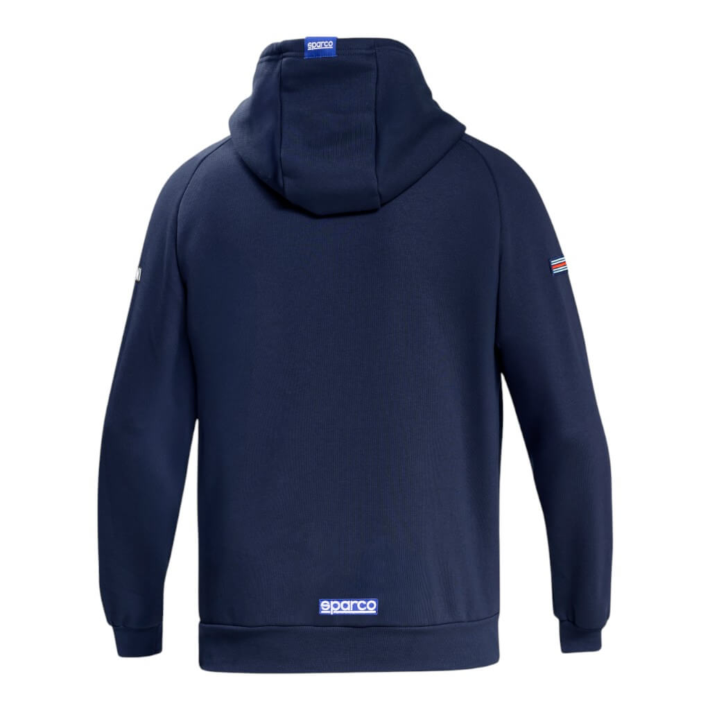 SPARCO BMF0094NDN0600M Hoodie Lancia MR S4, Blue/White, Size M Photo-1 