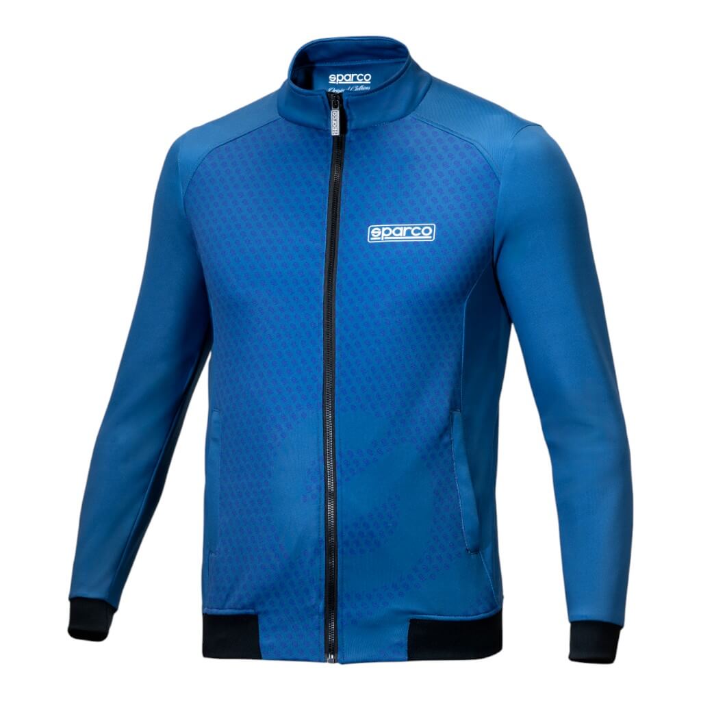 SPARCO BMJ0039B0N022XL Full Zip Sweatshirt Subly, Blue, Size 2XL Photo-0 