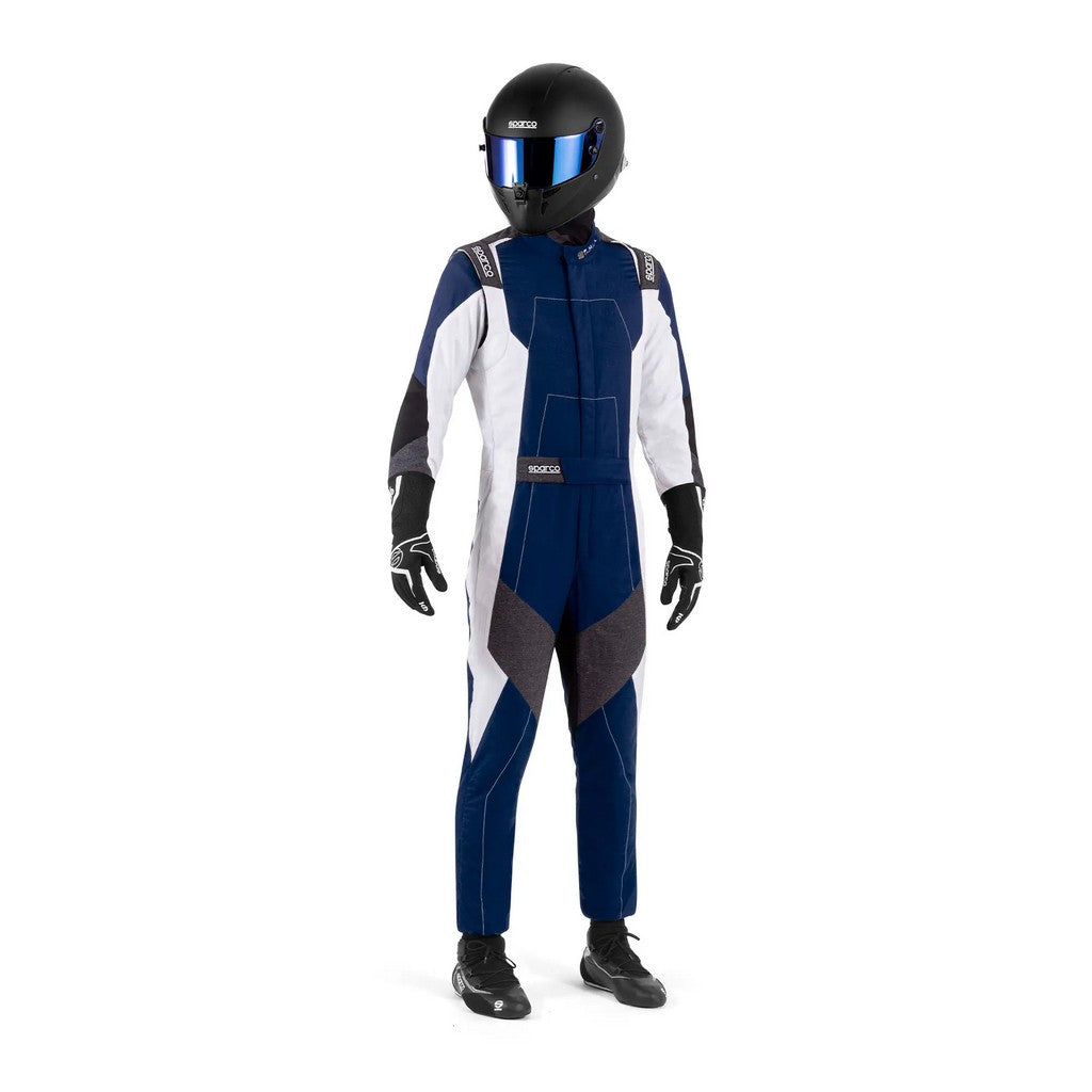 SPARCO BRS0005B0N06064 Racing Suit X-Light Full Efficiency, Blue / White, Size 64 Photo-1 